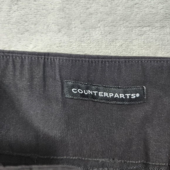 Counterparts Pants Womens S Black Mid Rise Bootcut Luxe Stretch Ponte Office - Picture 4 of 13